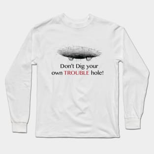 don't fall in your problems Long Sleeve T-Shirt